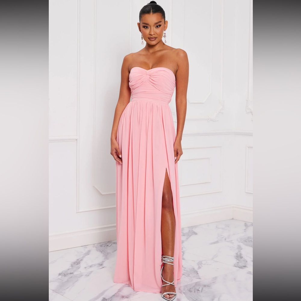 Subtle Beauty Maxi Dress - Pink